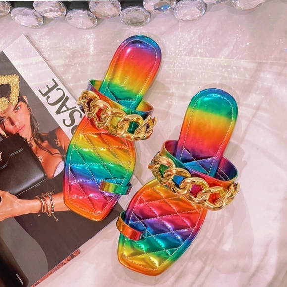 Just In 💓 Joey's RAINBOW SLIDES - Picture 3 of 3